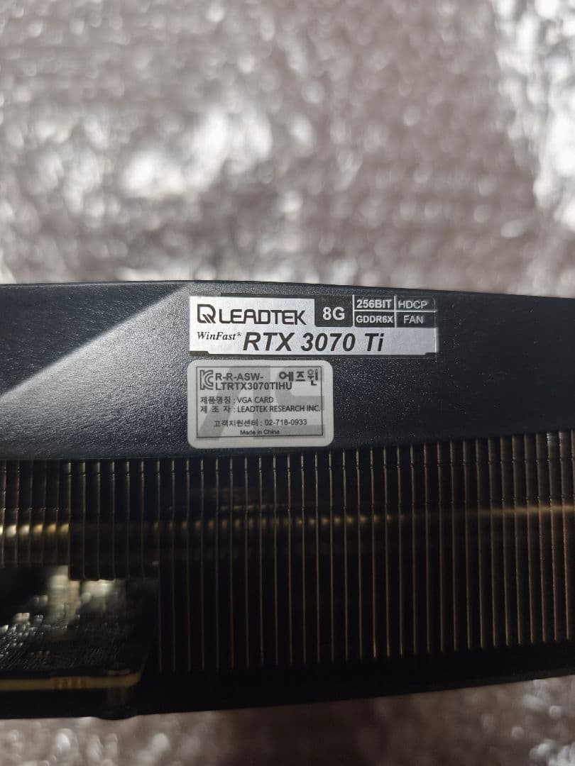 クイーン　LEADTEK GeForce RTX 3070Ti 8GB