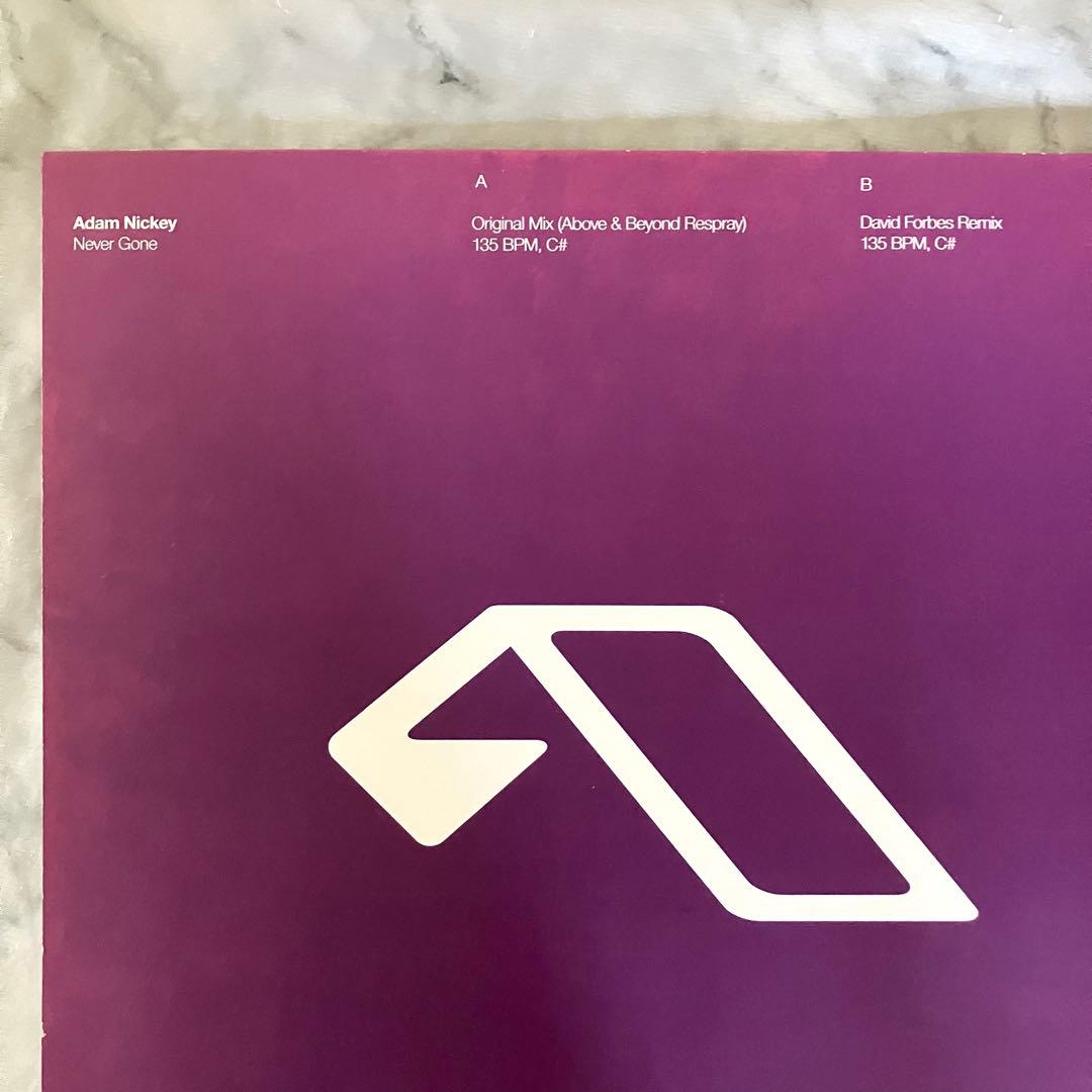 洋楽 Adam Nickey - Never Gone 12\" ANJUNABEATS