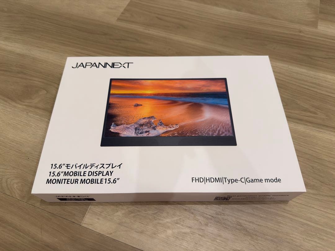 り*パ様 Japannext製 モバイルモニター 15.6 インチ FHD 対応