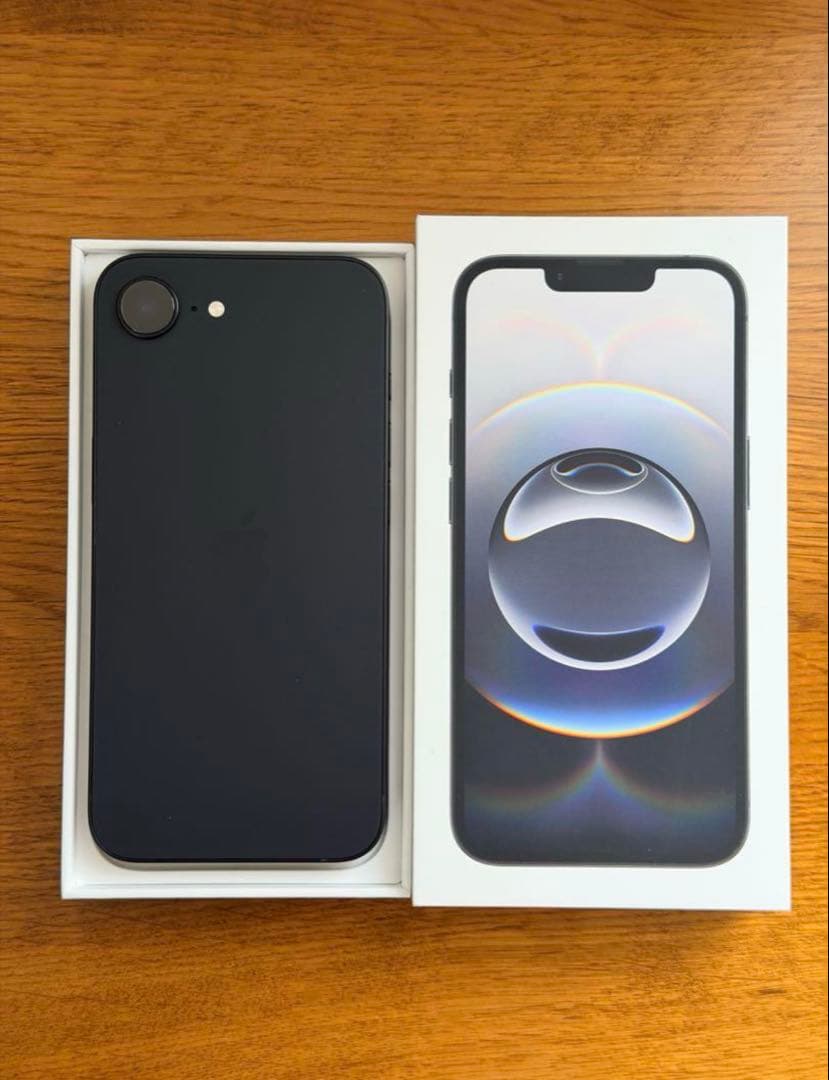 ※本日のみ値引きiPhone16eブラック128GB（EXコーティング済）