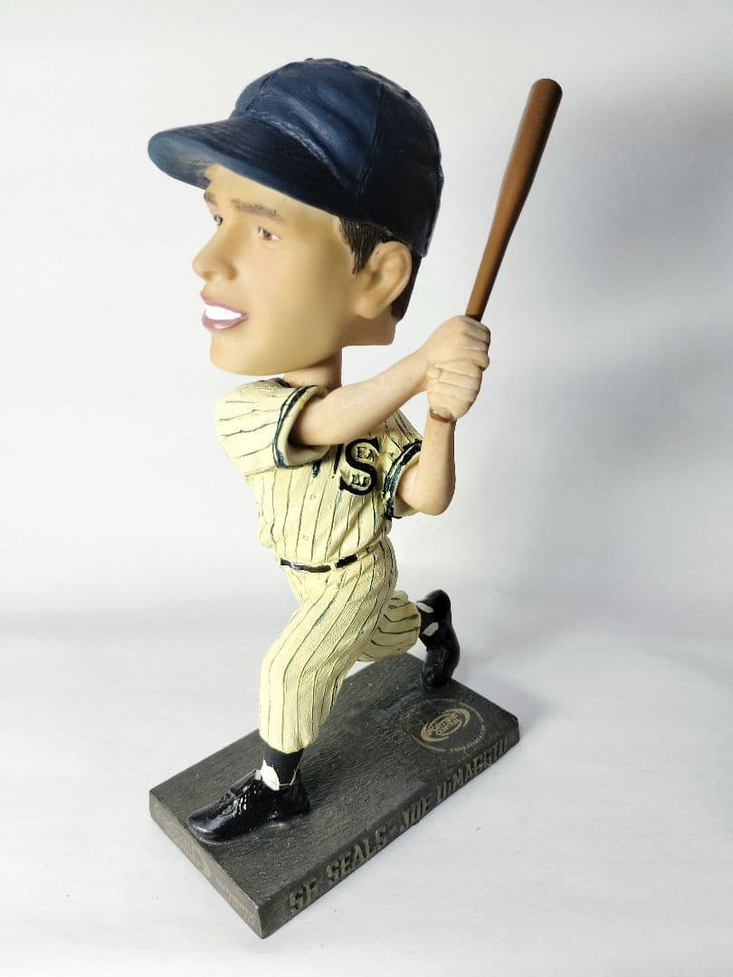 ジョー・ディマジオ／”サンフランシスコ・シールズ” ボブルヘッド人形