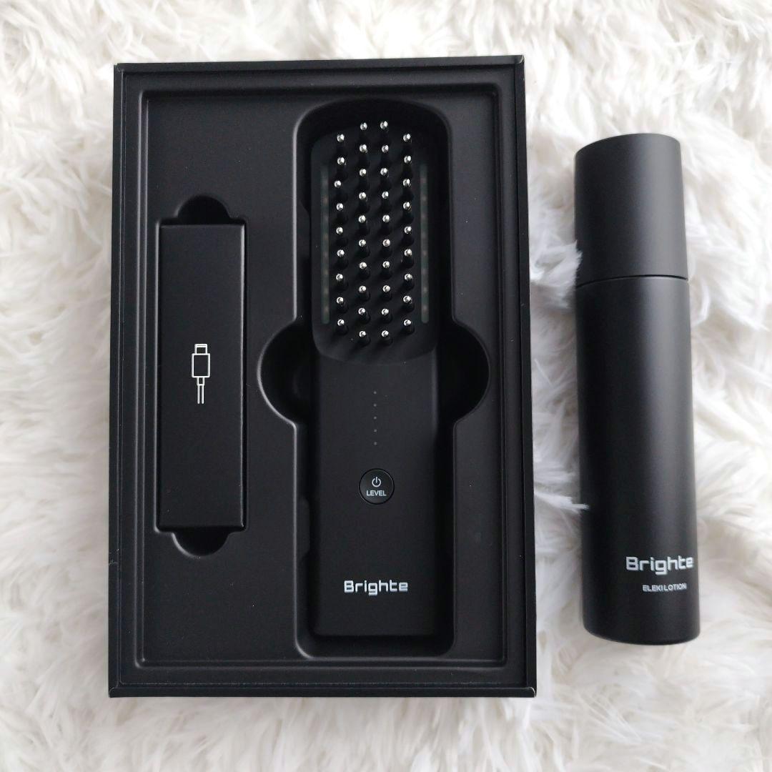 美品✵Brighte ELEKI BRUSH ブライトエレキブラシブラシ型美顔器