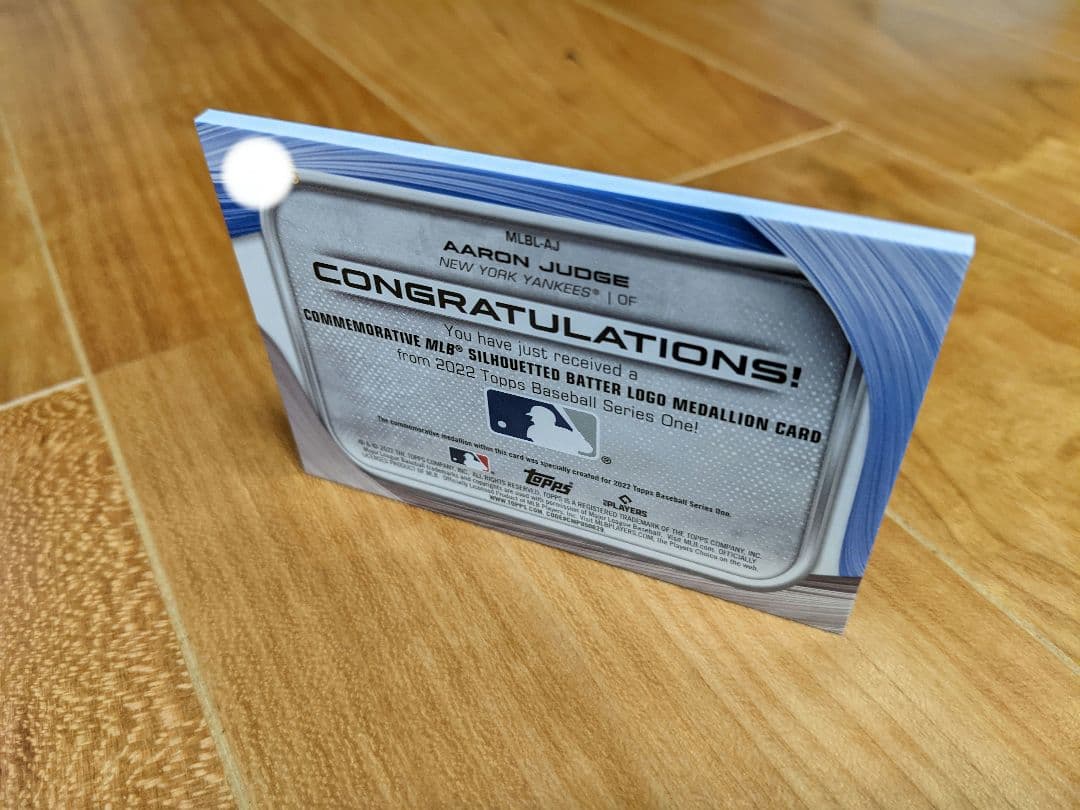アーロン・ジャッジ TOPPS 75枚限定 カード