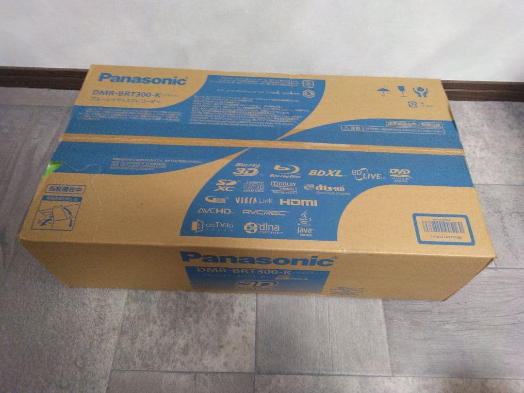 【新品未使用】 Panasonic DMR-BRT300-K