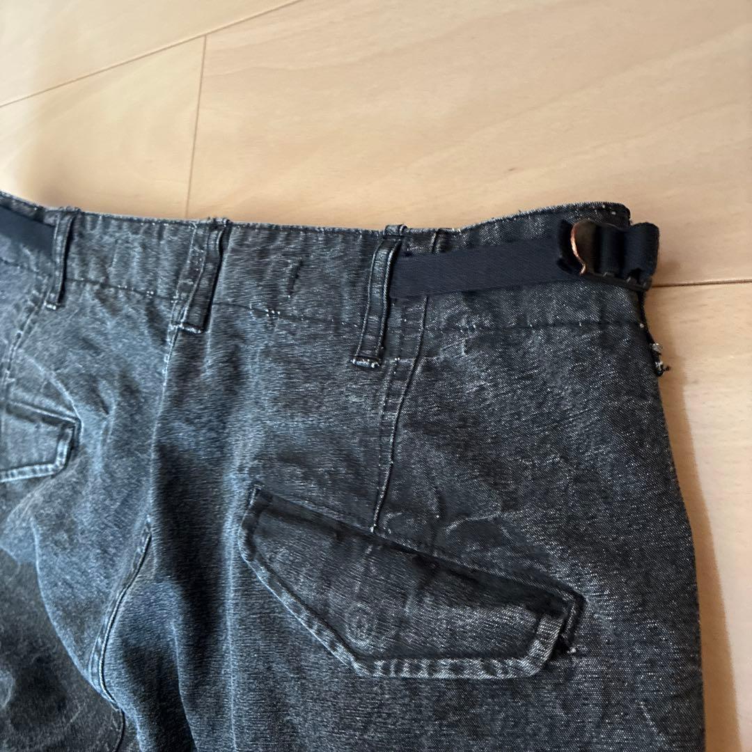 A PRESSE新品タグブラックデニムワイドアプレッセ