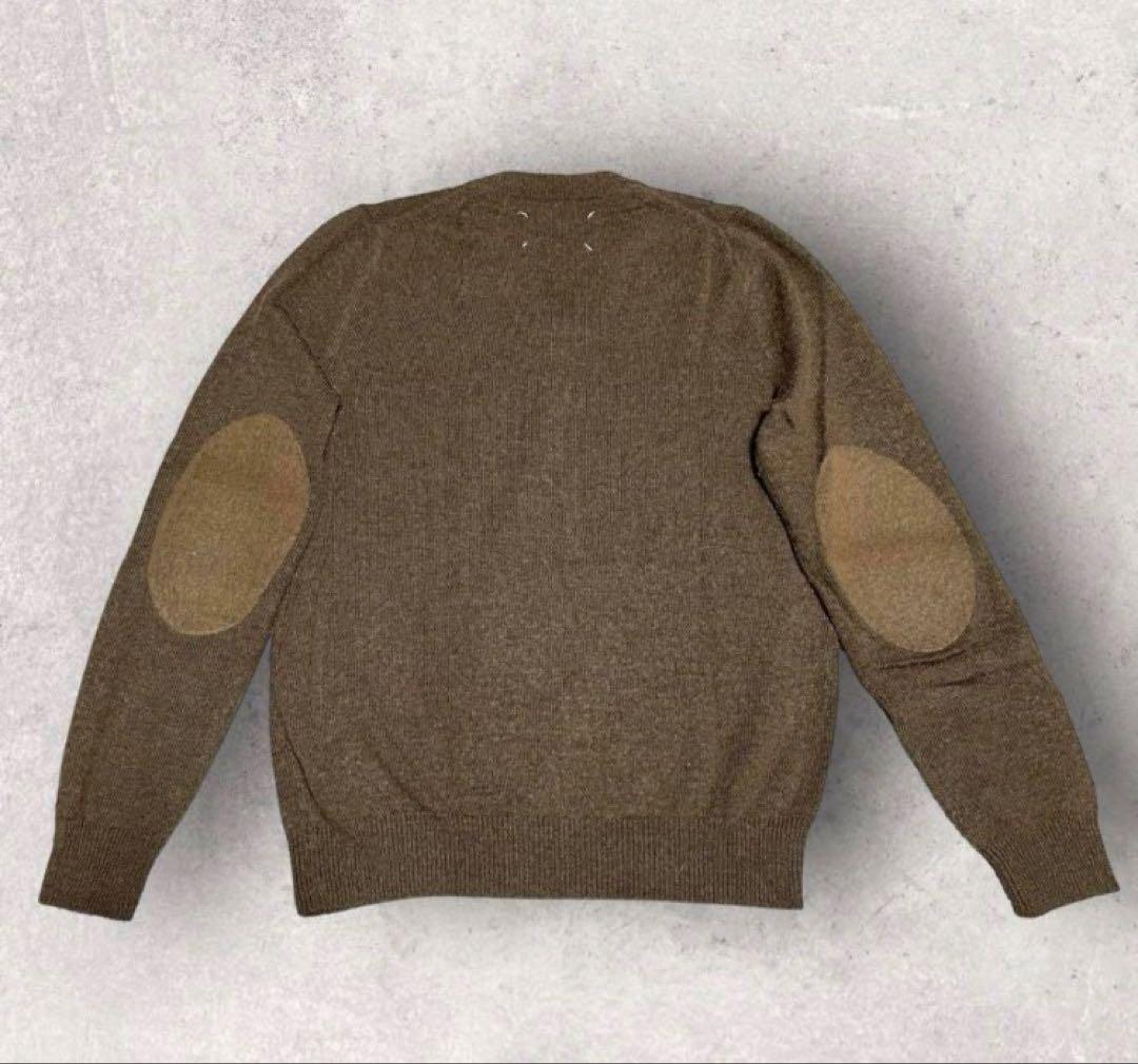 美品 Maison Margiela エルボーパッチ ウ　ニット 最終値下げ