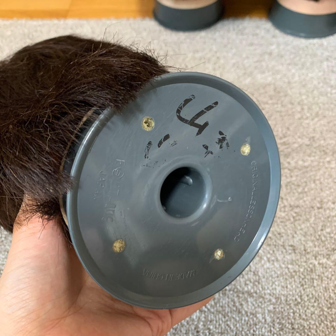 カットウィッグ　練習用　まとめ売り　12体