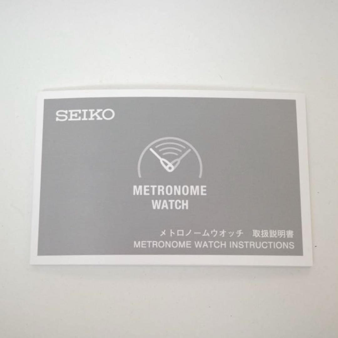 SEIKO メトロノームウオッチ　Standard Line（ネイビー）