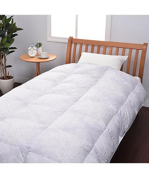 新品】西川 2枚合わせ 羽毛布団 シングル ダウン93% 洗える 日本製