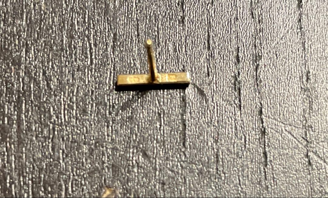 【美品】エテete K18YG パーティクル ピアス　片耳