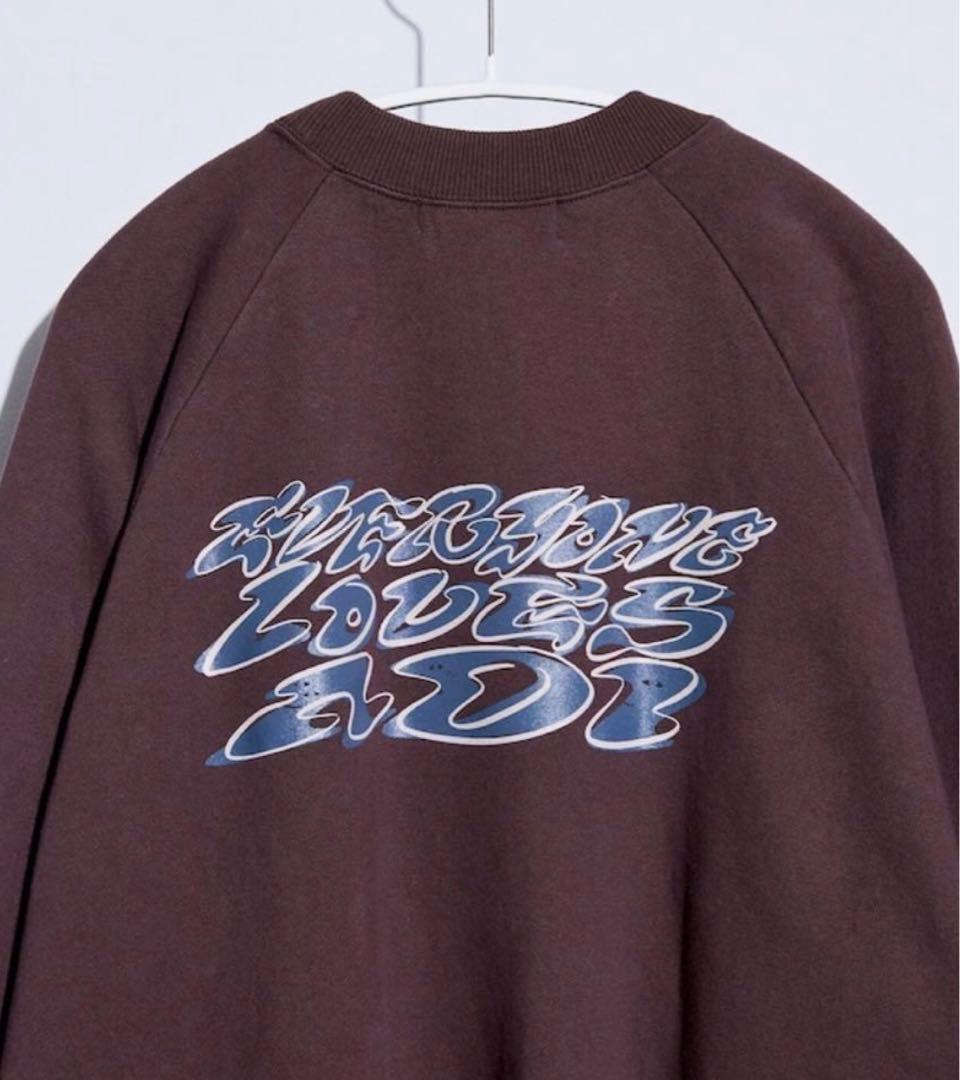 トップス everyone loves ADI crew necksweatshirt M