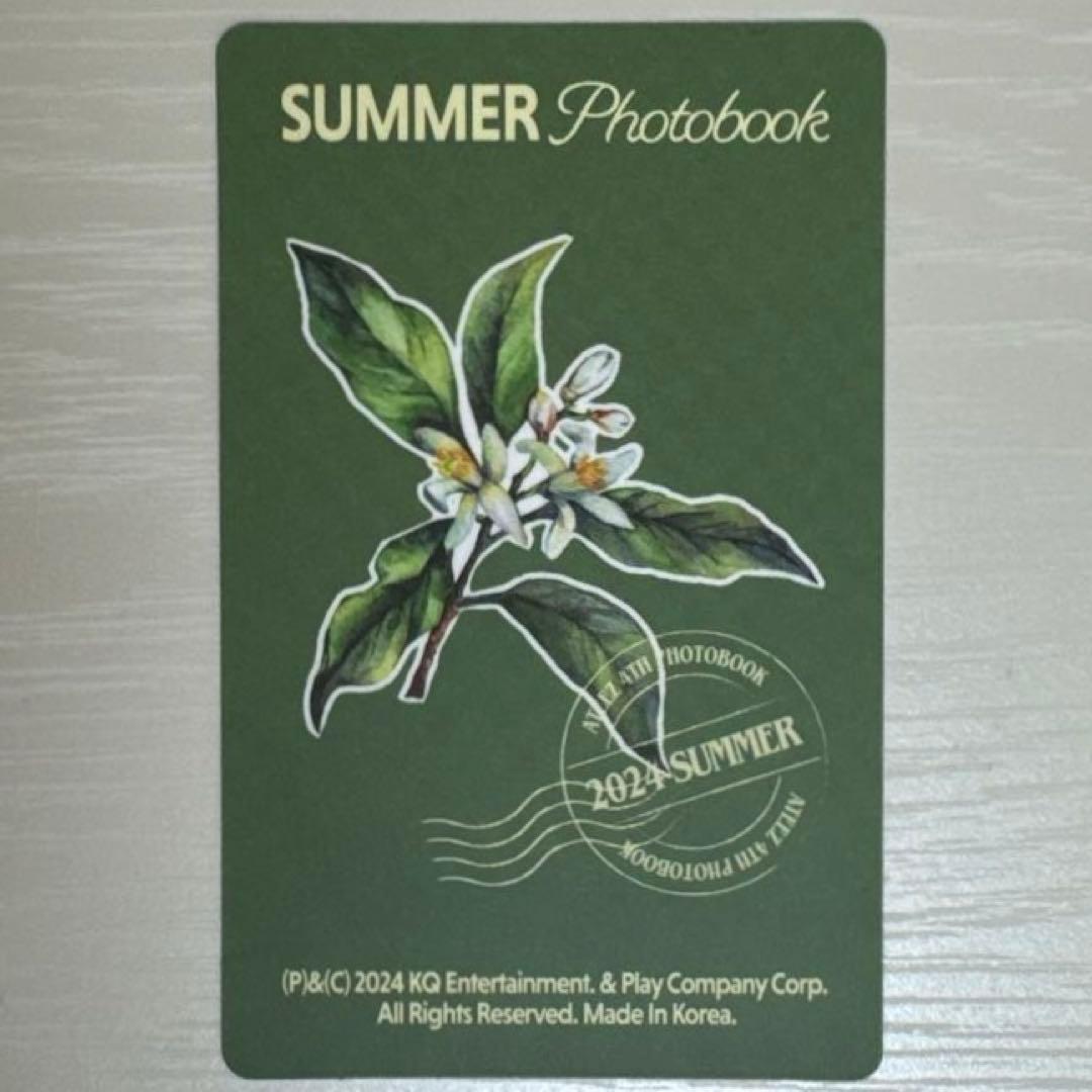 ateez summer photobook トレカ ユニット ソンファ ミンギ