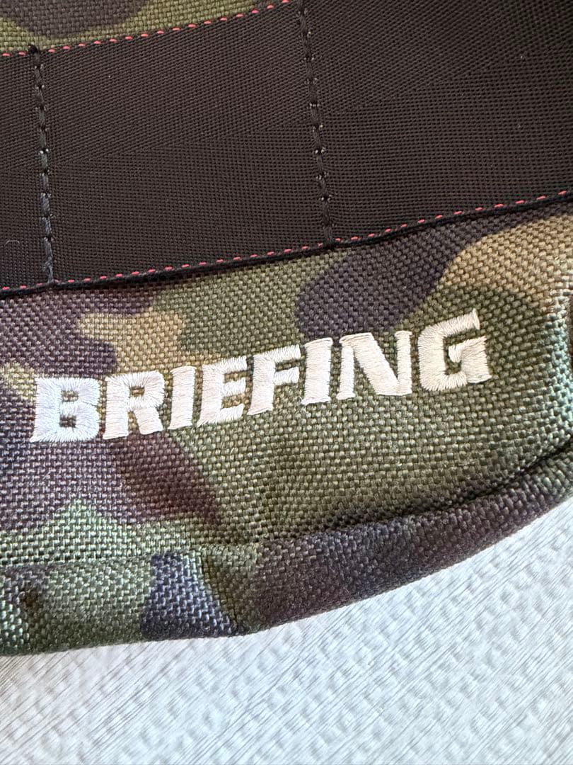 値下げ！BRIEFING ブリーフィング カモフラージュ　迷彩 ダブルジッパー