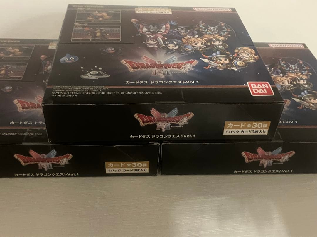 カードダス　ドラゴンクエストVol.1 3BOXセット