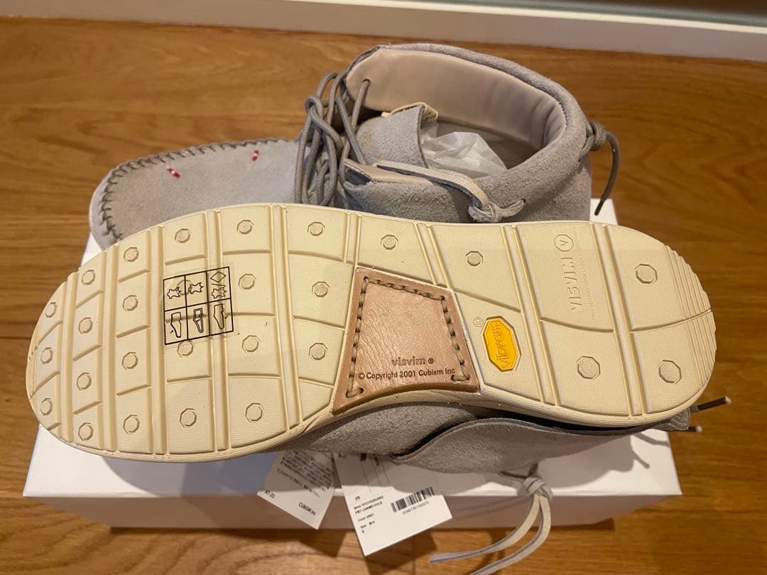 靴 visvim FBT LHAMO-FOLK GREY M10