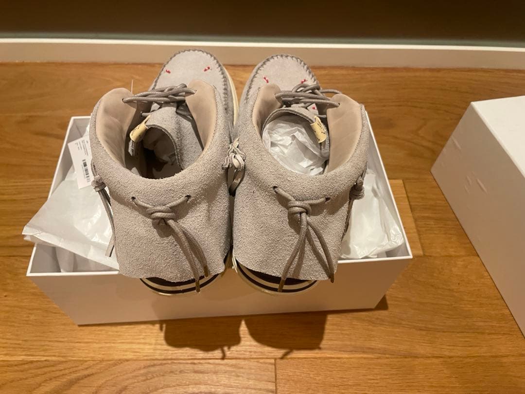 靴 visvim FBT LHAMO-FOLK GREY M10