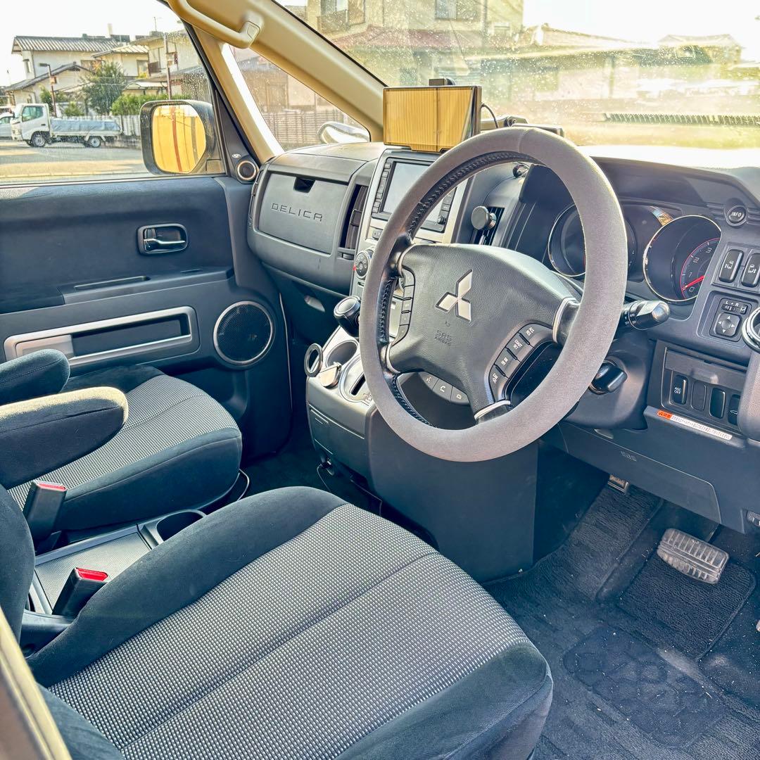 現車確認必須　三菱 デリカD:5｜8人乗り｜ヒッチメンバー付｜車中泊OK