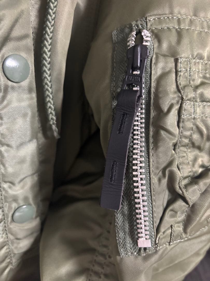 ALPHA INDUSTRIES N-3B ミリタリー ジャケット L