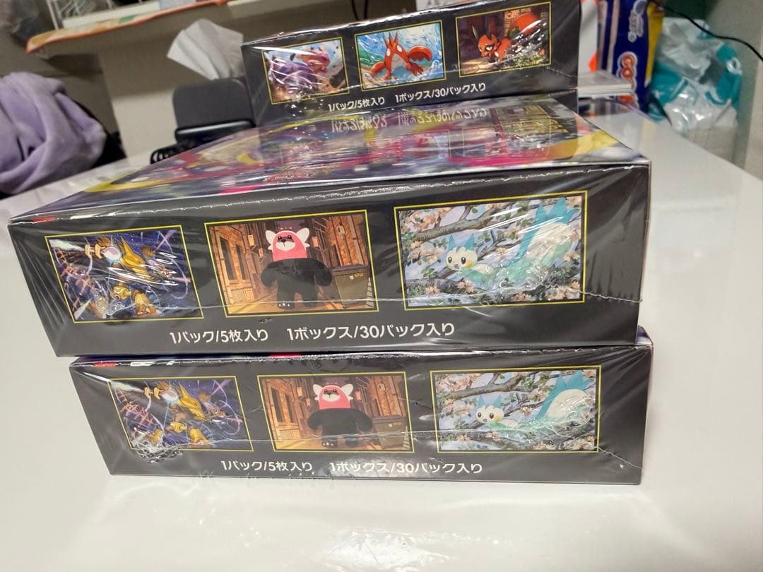 ポケモンカード　メガブレイブ3box&メガシンフォニア2box シュリンク付き