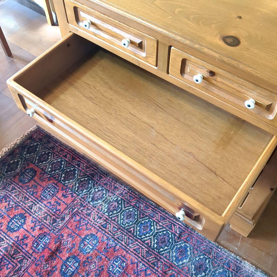 みびょ　パイン材　4段チェスト　箪笥　カントリー