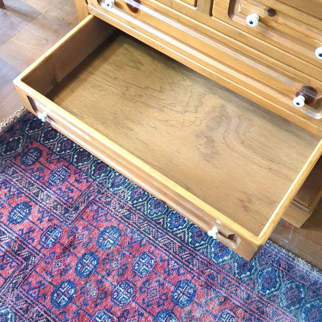 みびょ　パイン材　4段チェスト　箪笥　カントリー