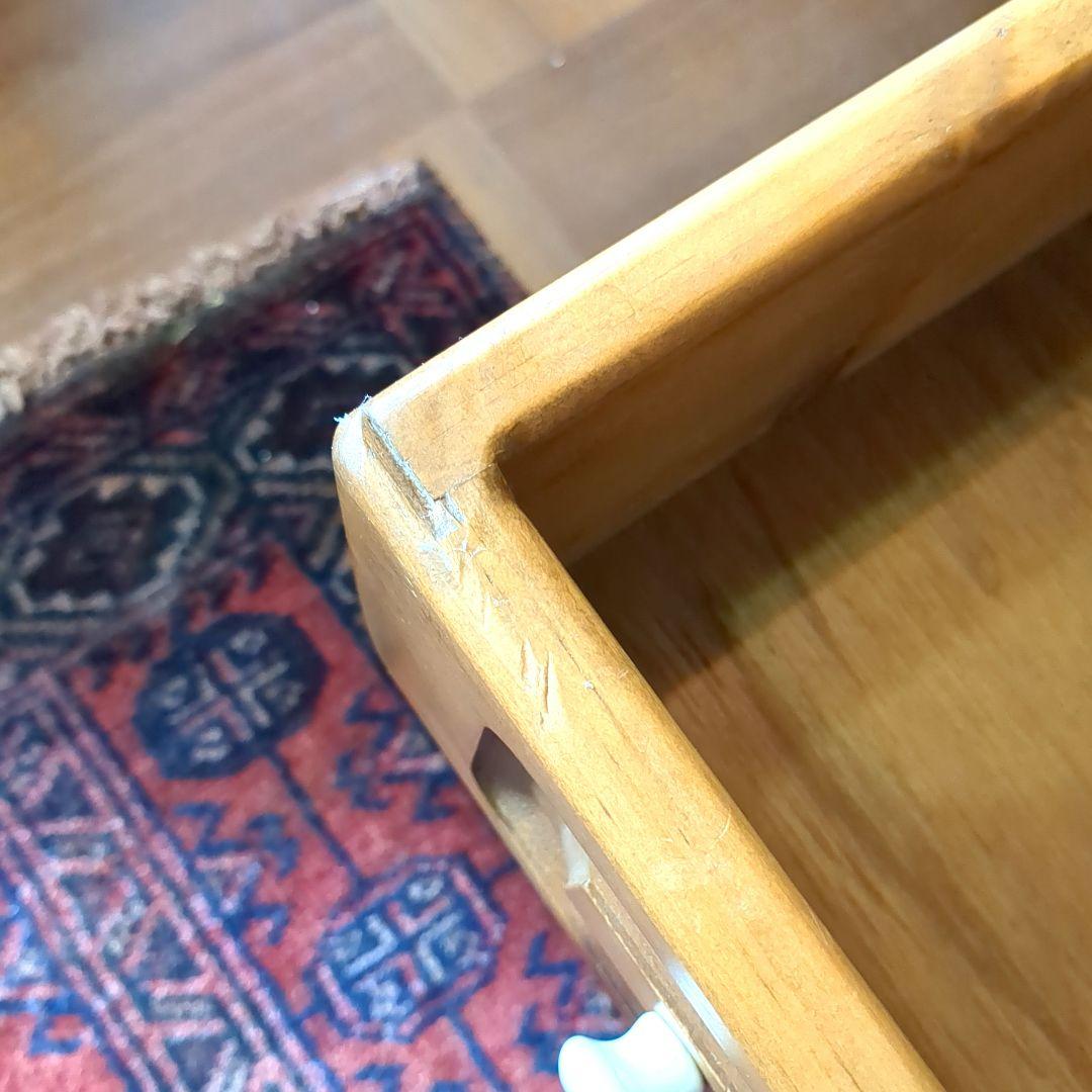 みびょ　パイン材　4段チェスト　箪笥　カントリー