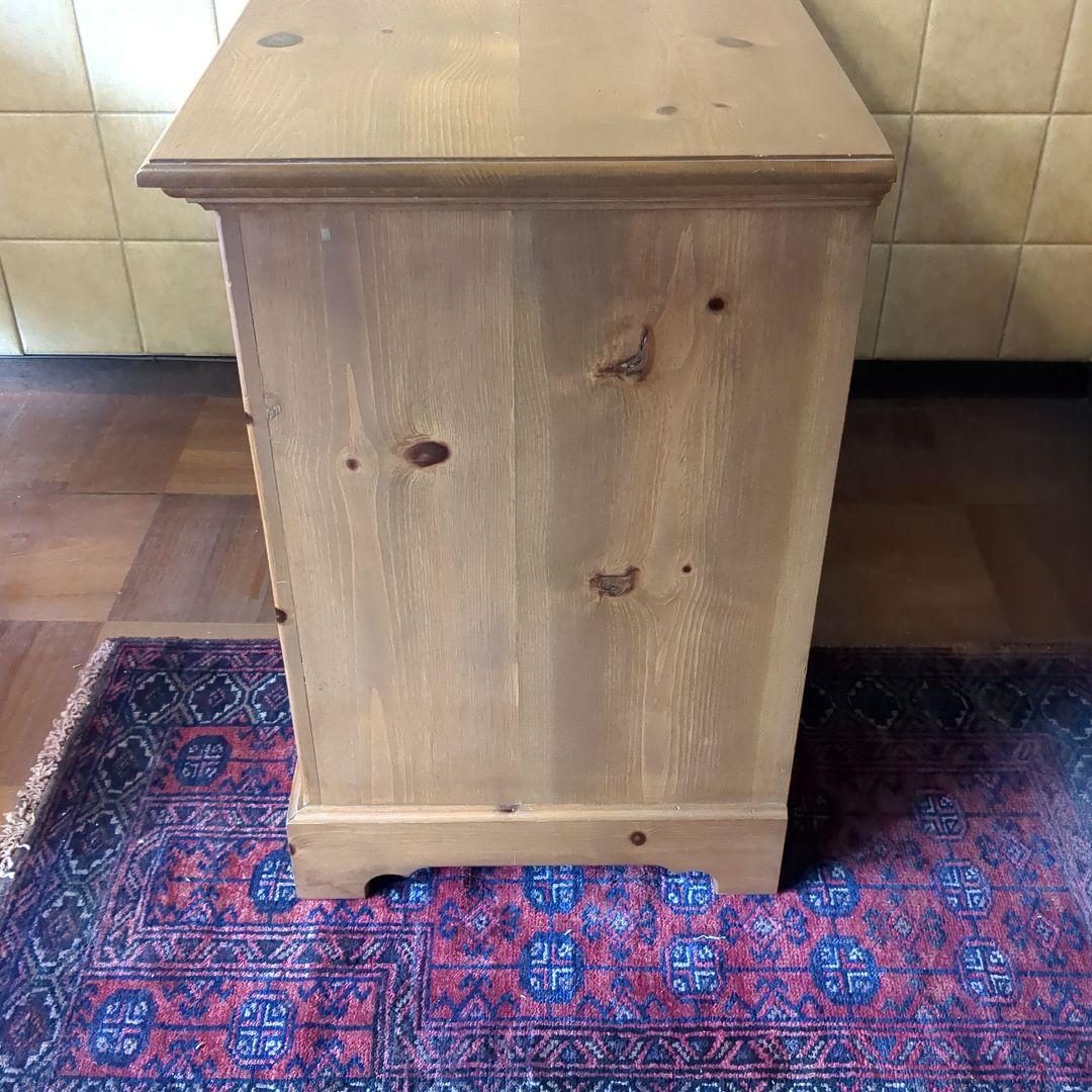 みびょ　パイン材　4段チェスト　箪笥　カントリー