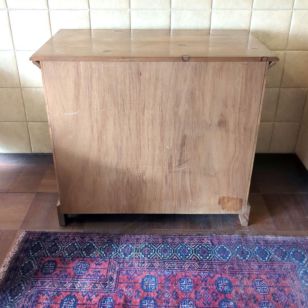 みびょ　パイン材　4段チェスト　箪笥　カントリー