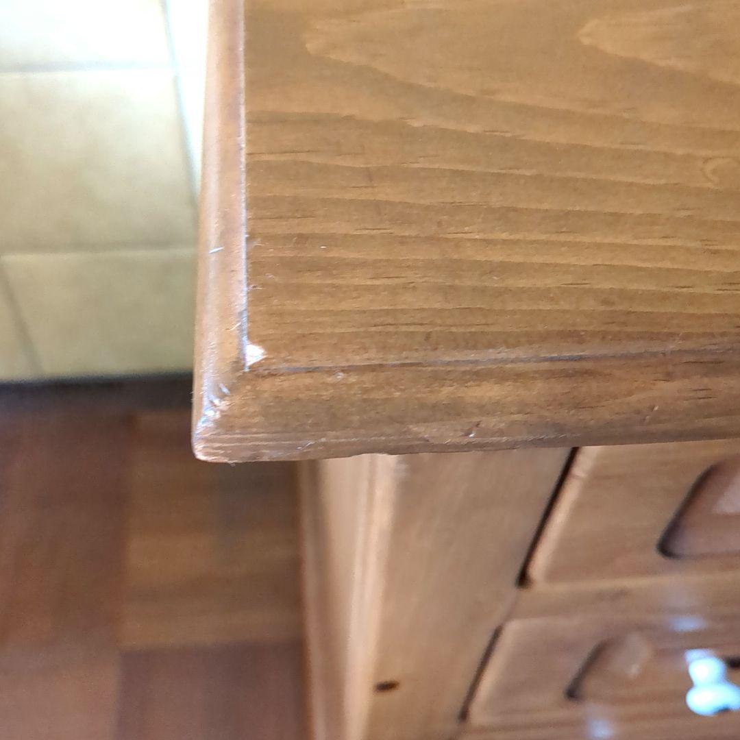 みびょ　パイン材　4段チェスト　箪笥　カントリー