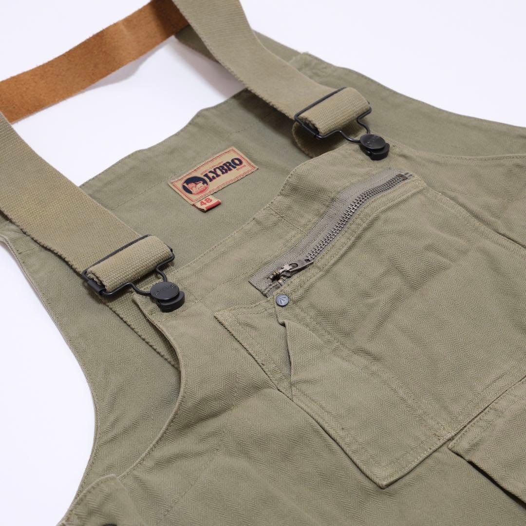 パンツ Nigel Cabourn LYBRO NAVAL DUNGAREE 48