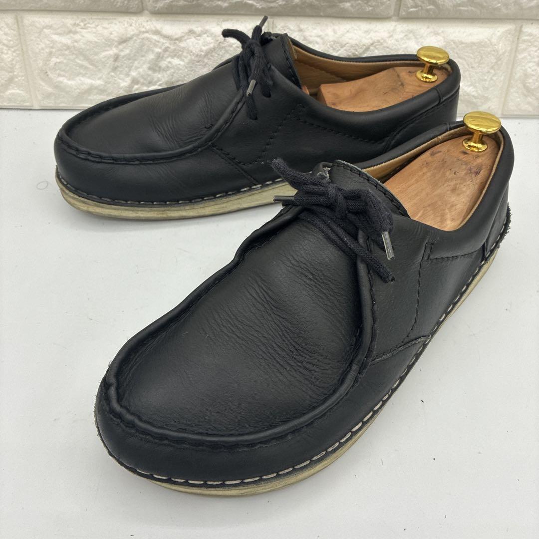 【良品】ビルケンシュトック パサデナ 43 チロリアン レザーシューズ ブラック