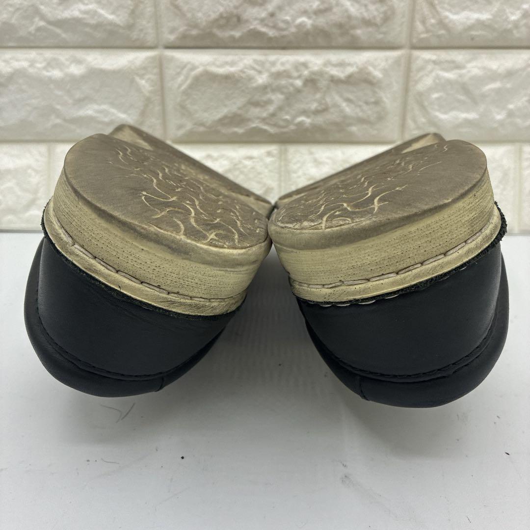 【良品】ビルケンシュトック パサデナ 43 チロリアン レザーシューズ ブラック