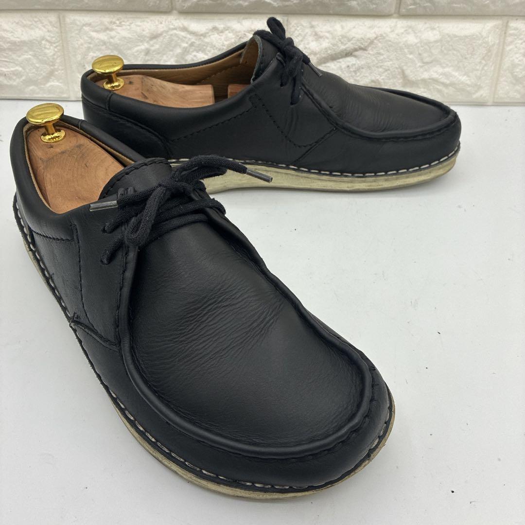 【良品】ビルケンシュトック パサデナ 43 チロリアン レザーシューズ ブラック