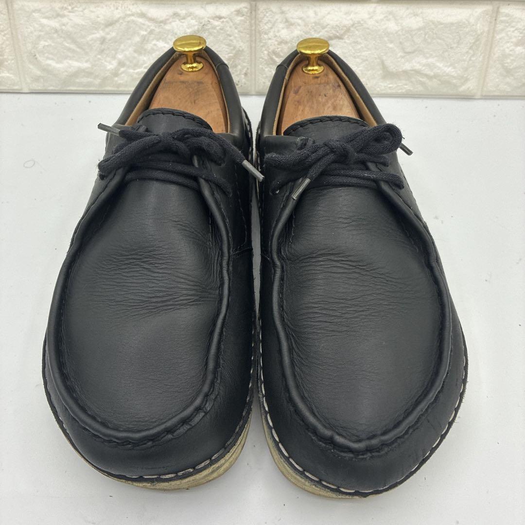 【良品】ビルケンシュトック パサデナ 43 チロリアン レザーシューズ ブラック