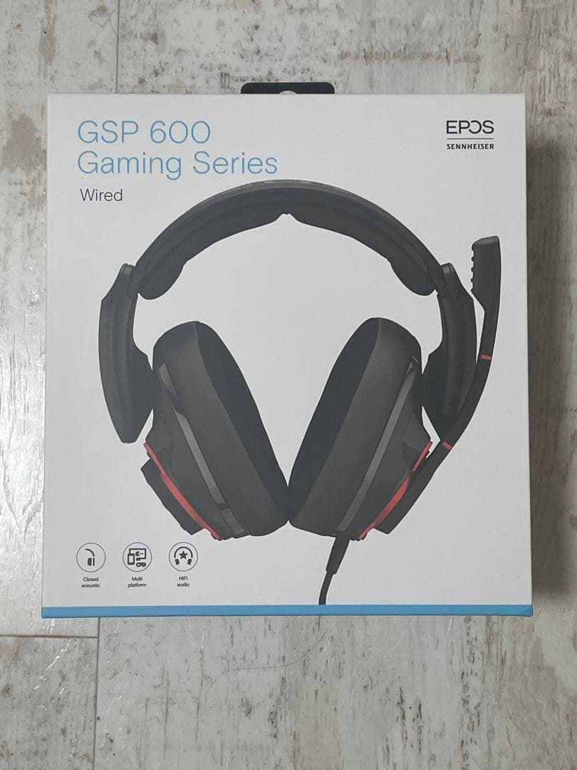 EPOS ゲーミングヘッドセット 有線 GSP600