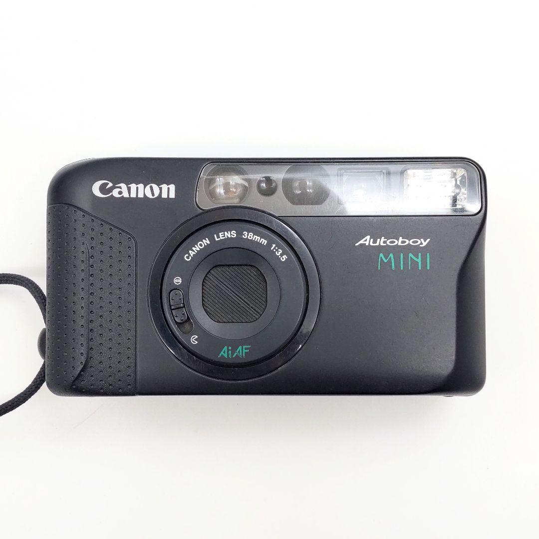 綺麗な完動品【昭和レトロ◇単焦点レンズ機】Canon Autoboy MINI