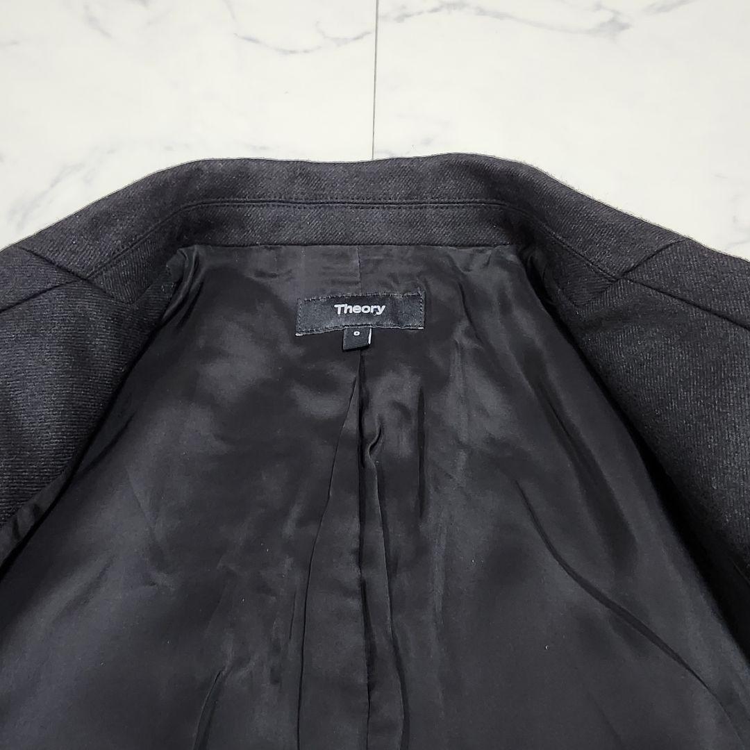 24年モデル☆セオリー　テーラードジャケット　ダブル　SAXONY　0