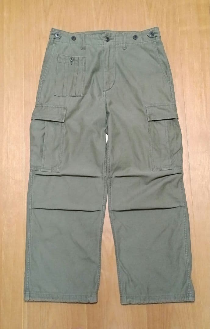 g*u様 ナイジェル・ケーボン ARMY CARGO PANT SATEEN 3
