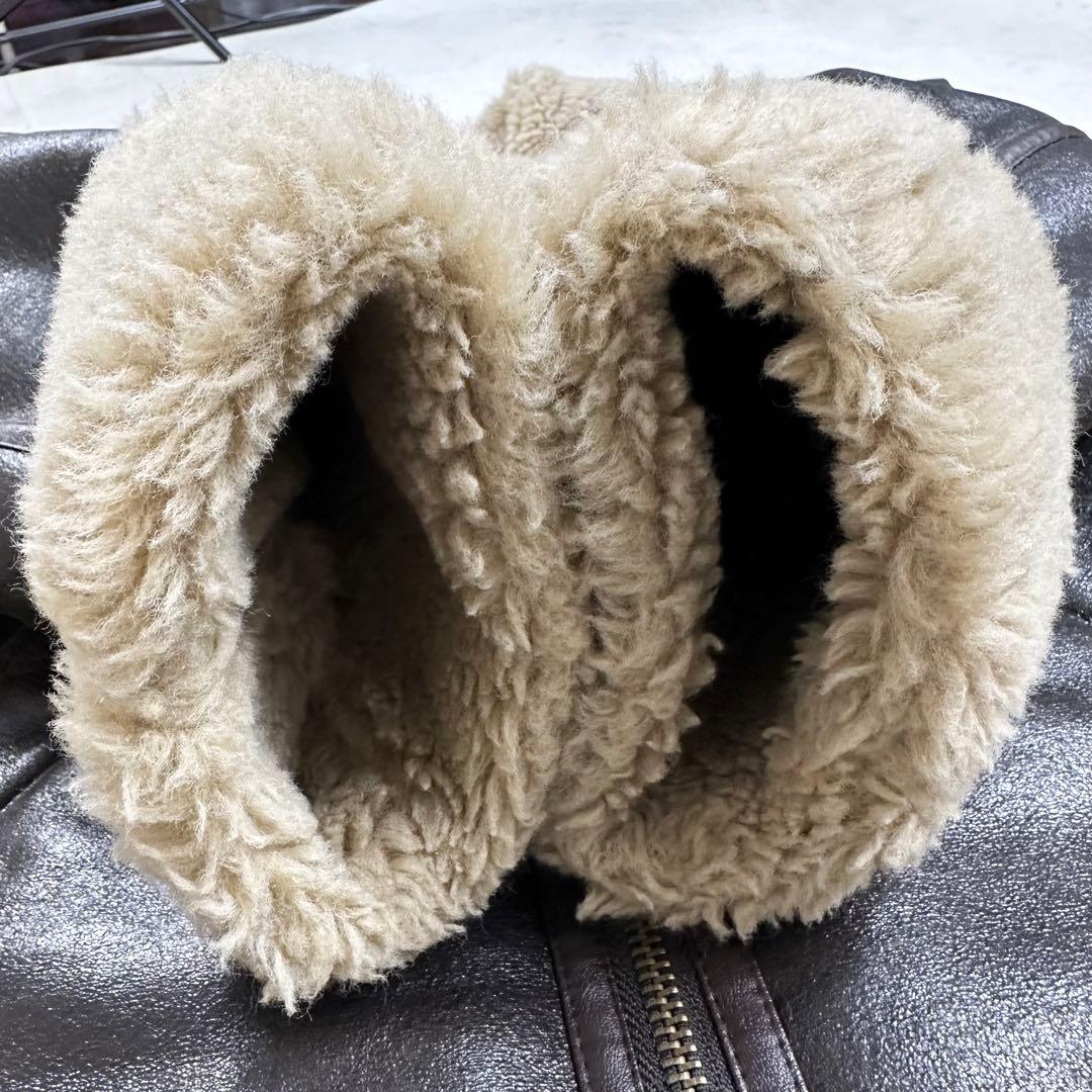 〈美品〉ZARA ザラ【L】ダブルフェイスライダースジャケット