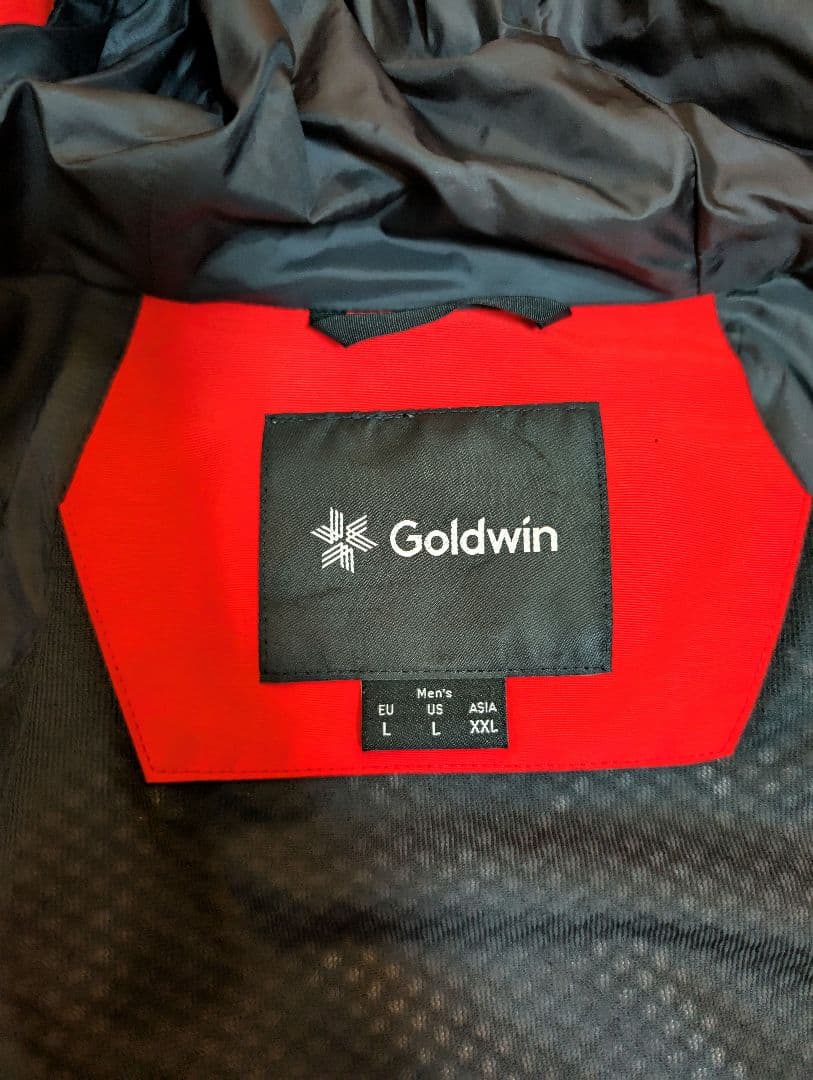 Goldwin スキーウェア スノーボードウェア ゴアテックス Lサイズ 赤