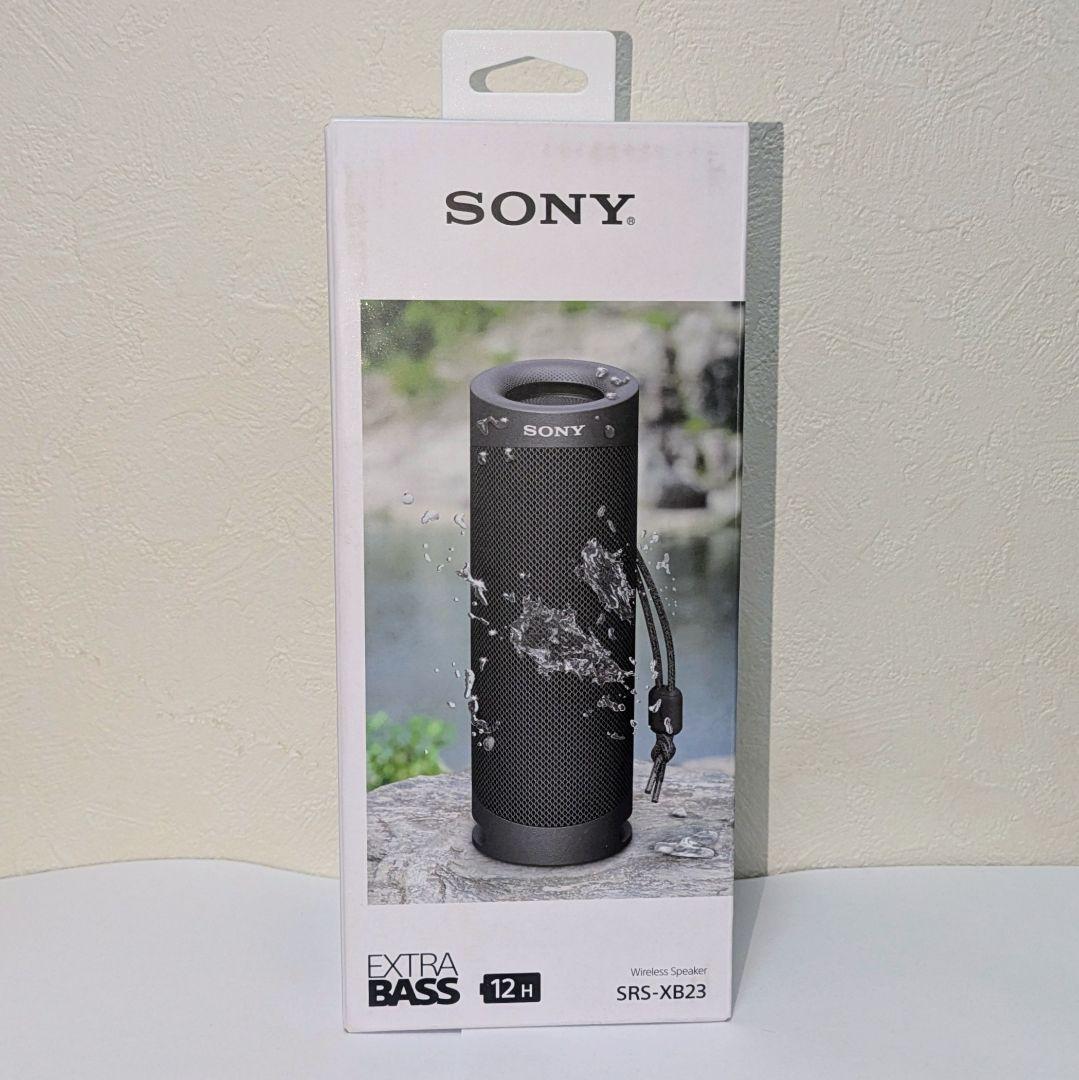 【ほぼ未使用 最終価格】SONY SRS-XB23 ブラック