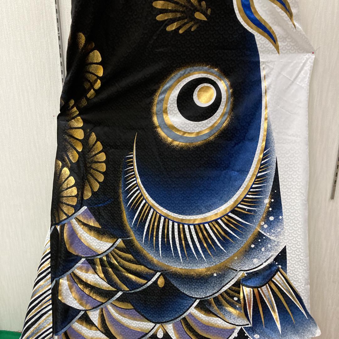 SKO101 宝碧鯉　鯉のぼり4m 黒 　黒鯉4m　お父さん鯉4m　端午の節句