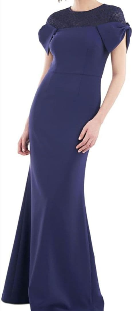 JS Collection　リボンロングドレス