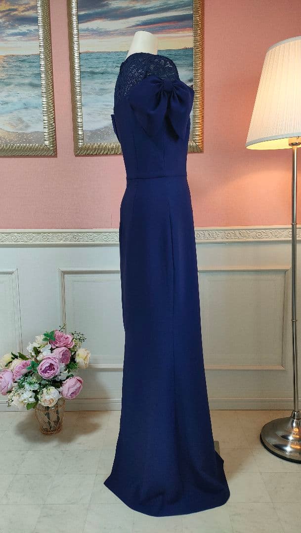 JS Collection　リボンロングドレス