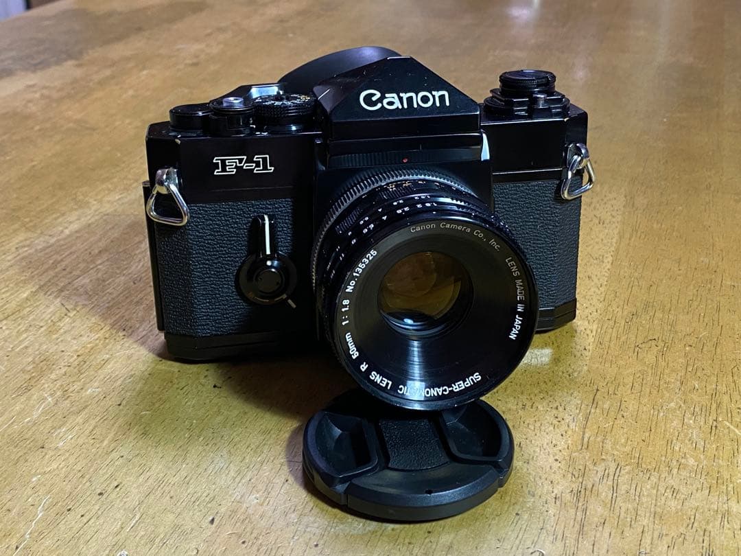 【完動品】CANON F-1 後期＋SUPER-CANOMATICレンズ
