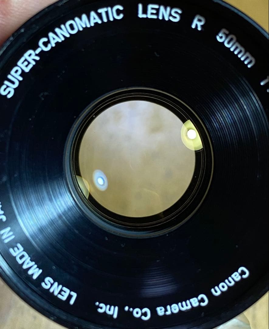 【完動品】CANON F-1 後期＋SUPER-CANOMATICレンズ