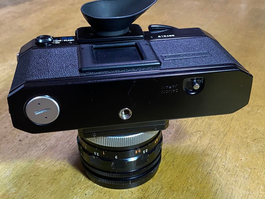 【完動品】CANON F-1 後期＋SUPER-CANOMATICレンズ