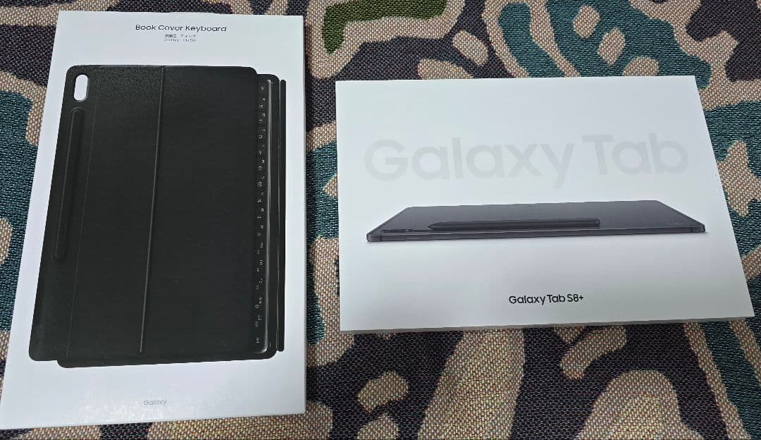 Galaxy Tab S8+ 本体 + Book Cover Keyboard付
