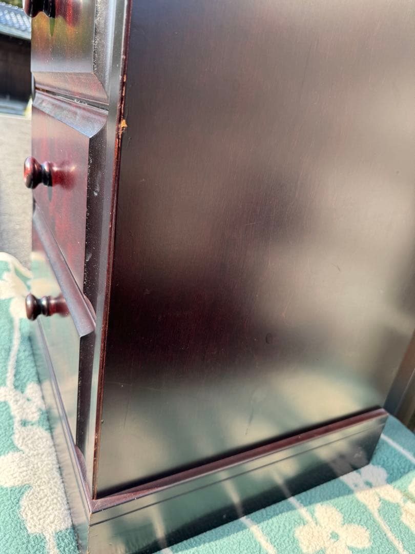 北海道民芸家具 6段チェスト ハイチェスト キャビネット 整理箪笥