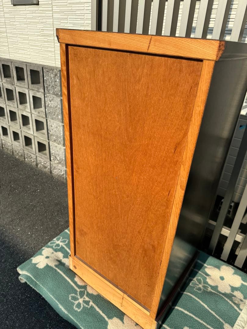 北海道民芸家具 6段チェスト ハイチェスト キャビネット 整理箪笥